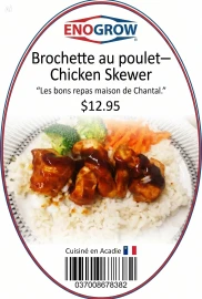Brochette Poulet BBQ