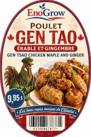 Riz Poulet Genéral Tao Gingembre et Érable