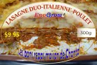 Lasagne duo Italienne et poulet