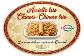 Assiette trio chinois